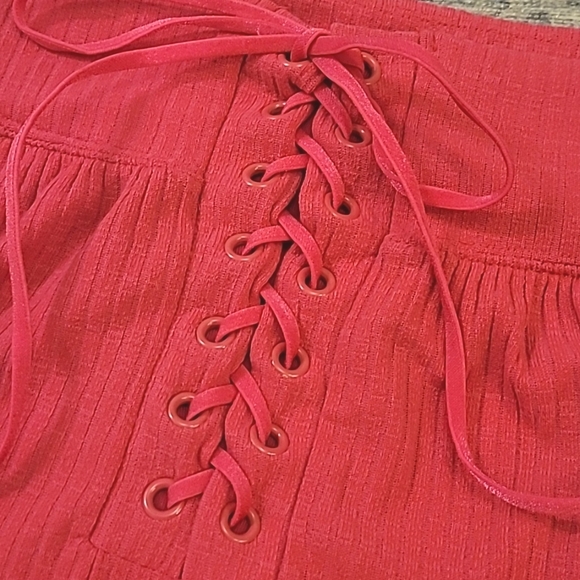 -Free People Movement Can't Handle This, high-waisted, stretchy Tennis S… - Picture 6 of 6